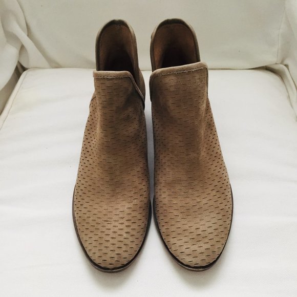 Lucky Brand Tan Boots Booties Size 9 - Picture 2 of 6